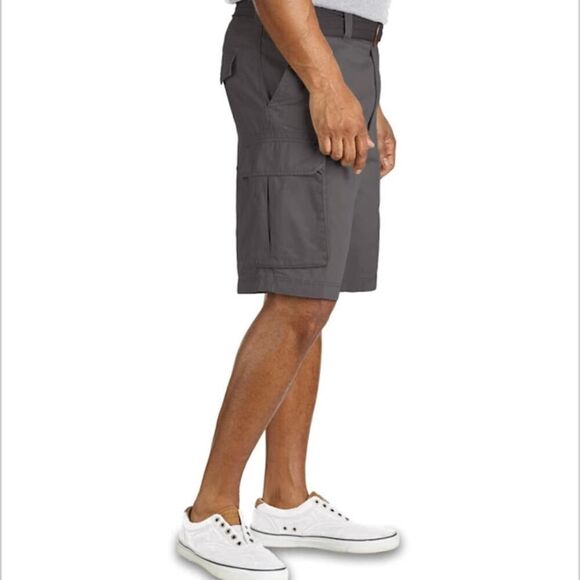 True Nation Men's Cargo Shorts in Washed Brown Size 52 NWT - Picture 6 of 10